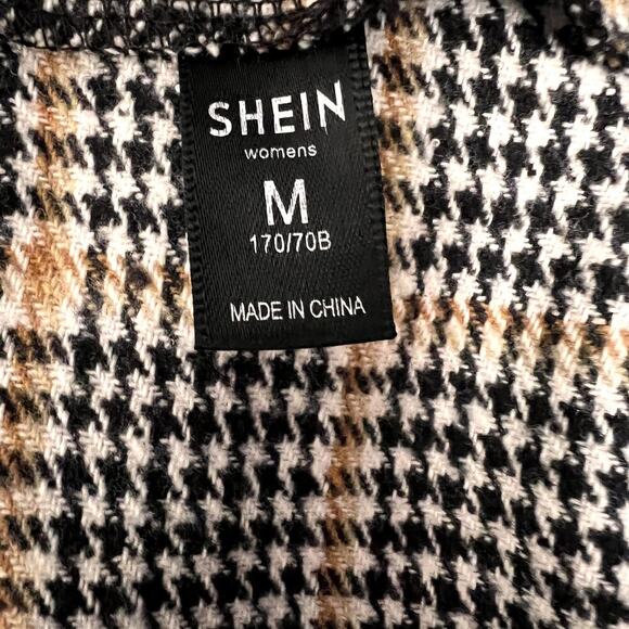 Shein Houndstooth Mini Pencil Skirt Size M - Picture 6 of 7